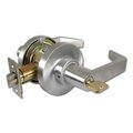 Marks Usa Grade 1 Cylindrical Lock, S-Classroom, 195 Lever, Satin Chrome, 2-3/4 Inch Backset, SFIC Less 195RS-26D